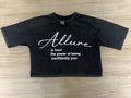 Allure Crop Tees