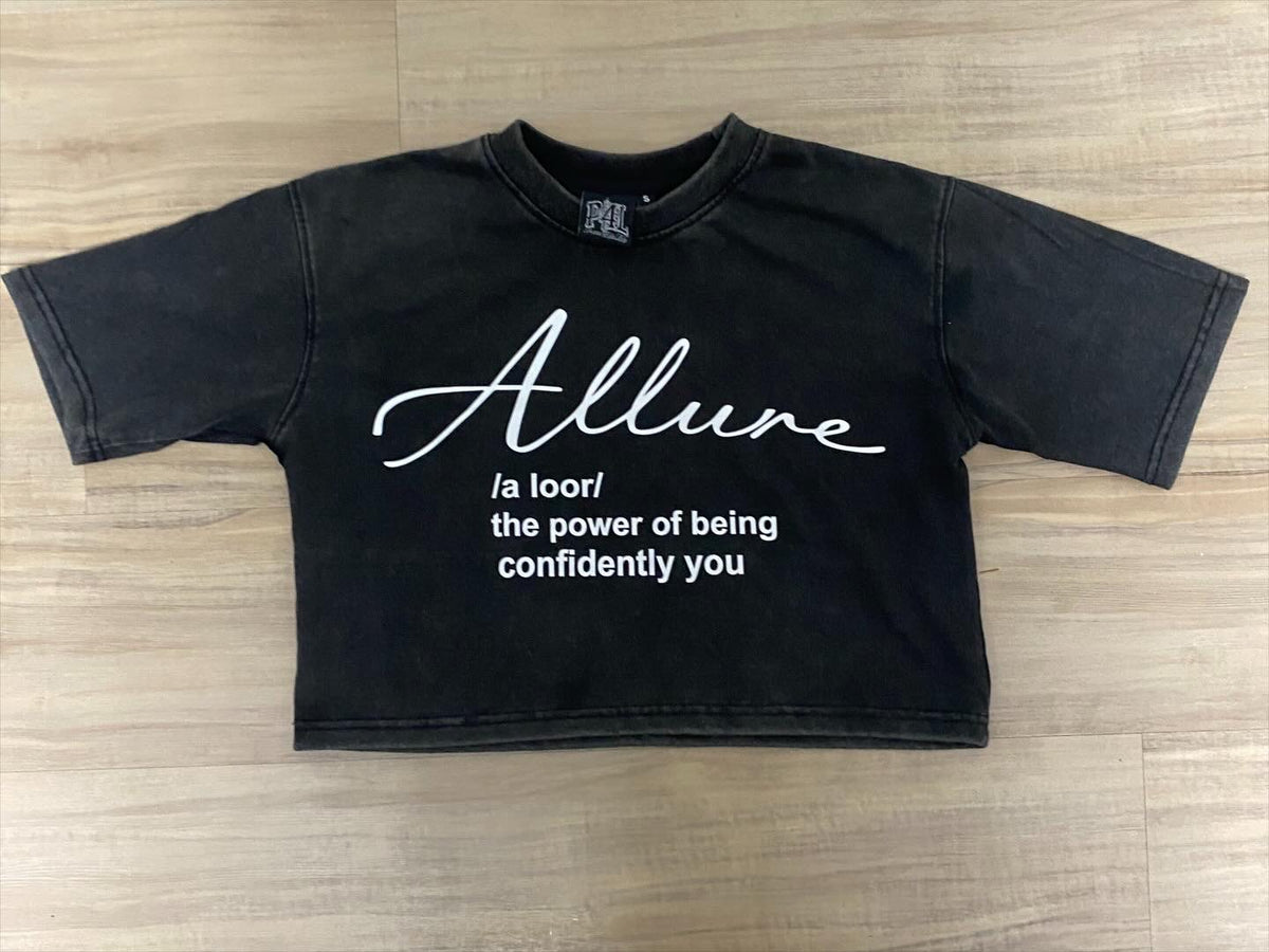Allure Crop Tees